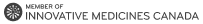 Member of Innovative Medicines Canada logo